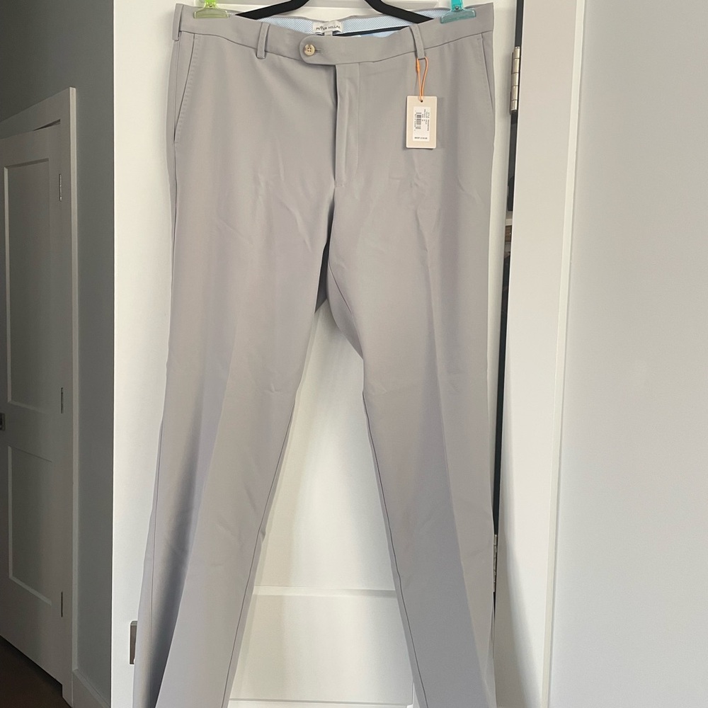Peter Millar Light Gray Men's Pants. New With Tags. Size 36